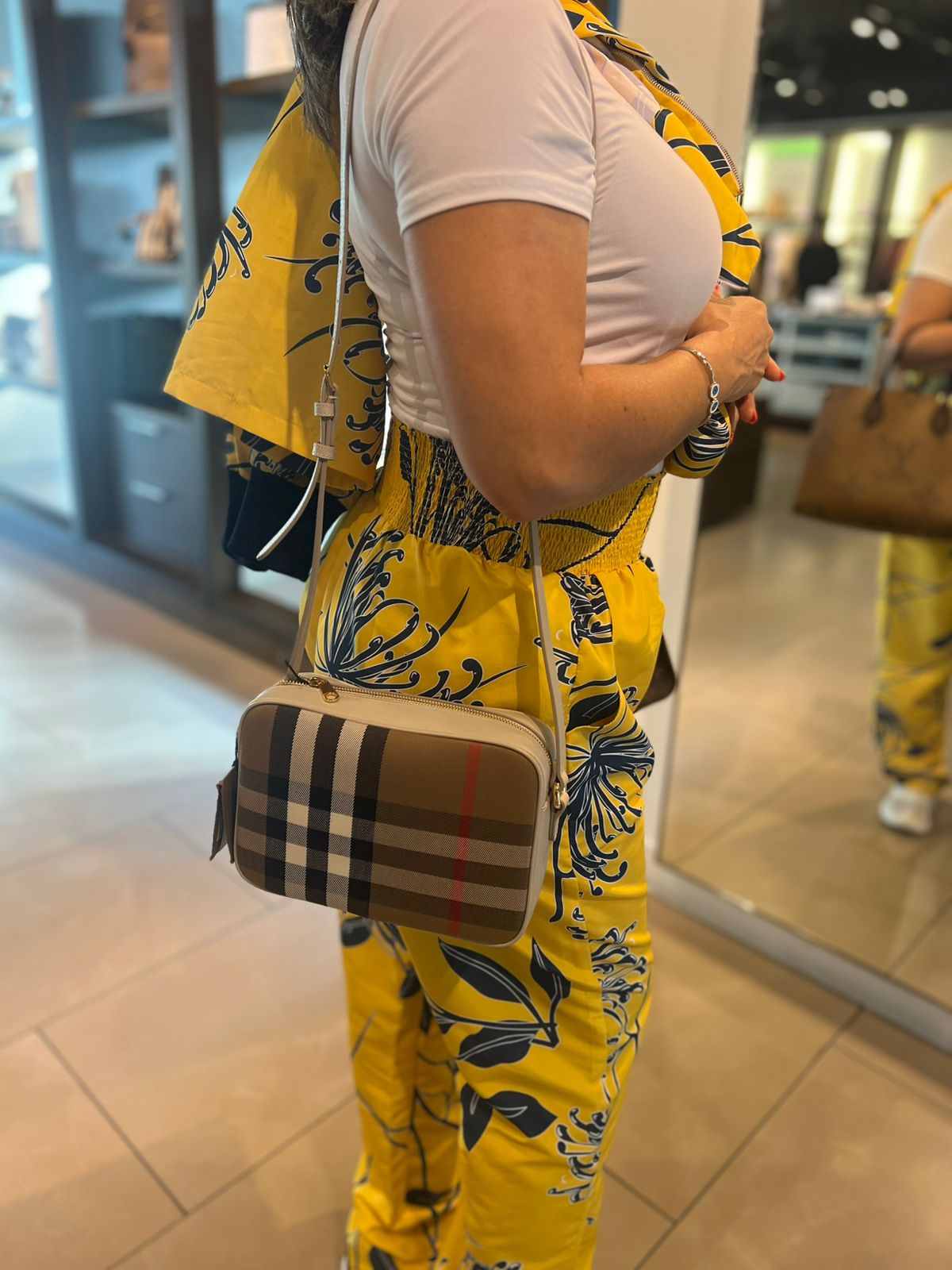 Bolso Burberry Camera Bandolera Beige