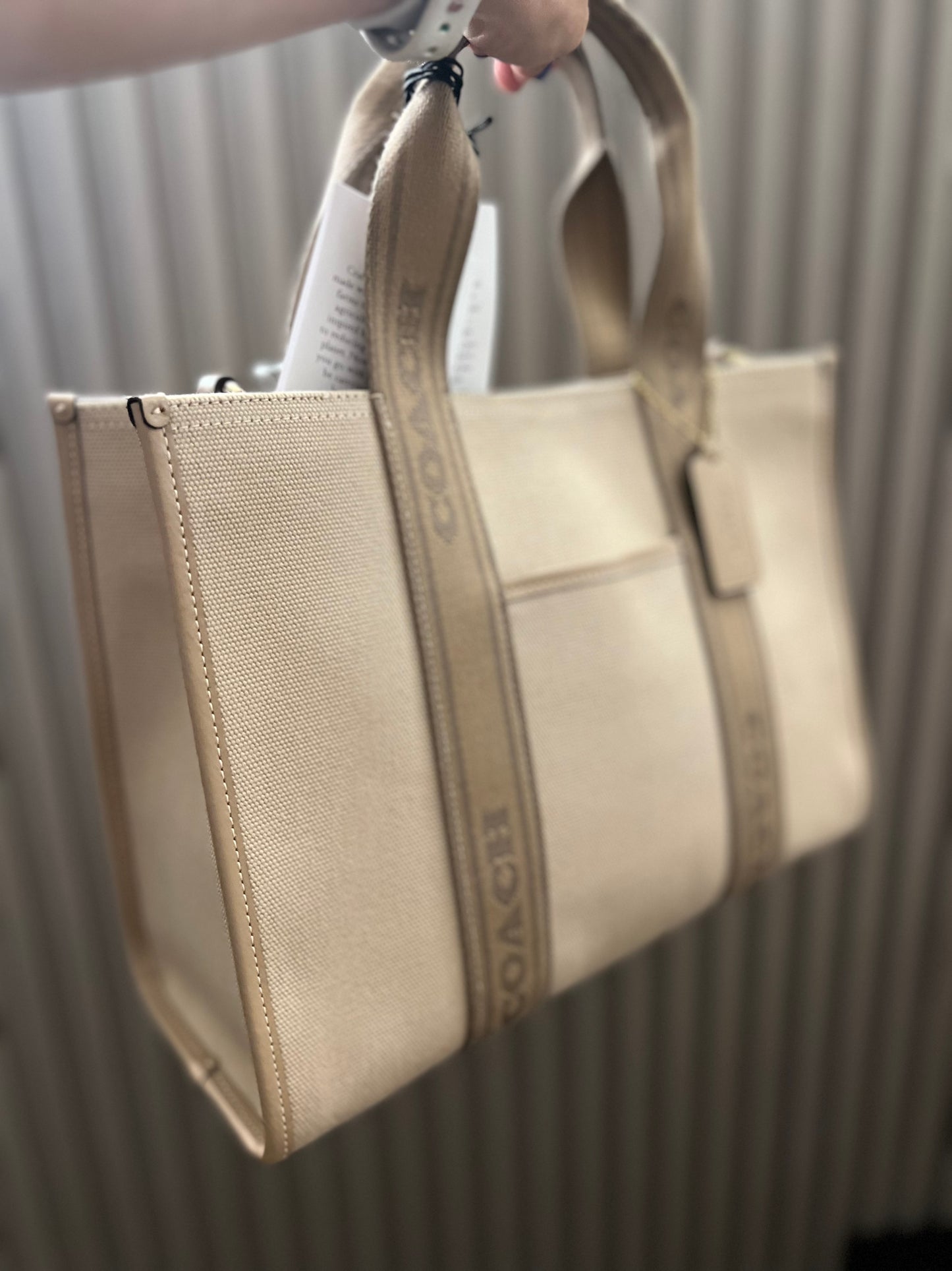Coach Smith Tote Bag Caki