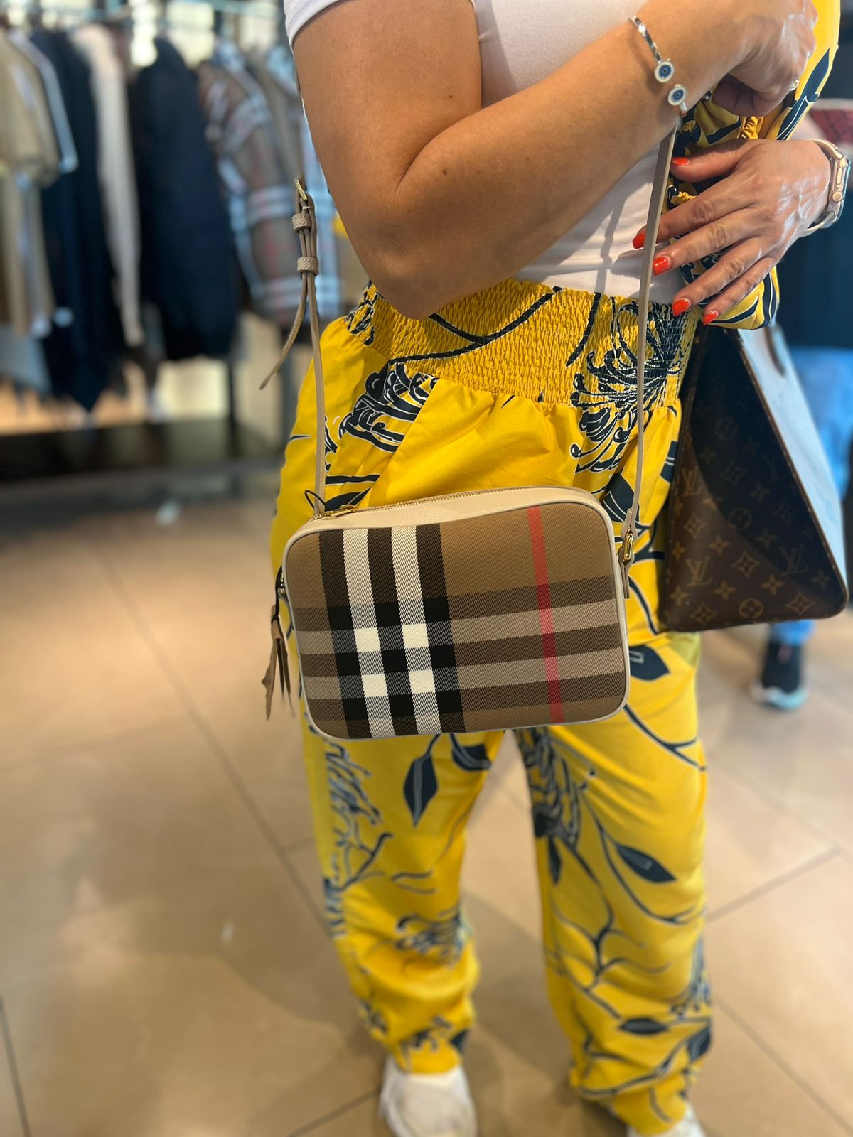 Bolso Burberry Camera Bandolera Beige