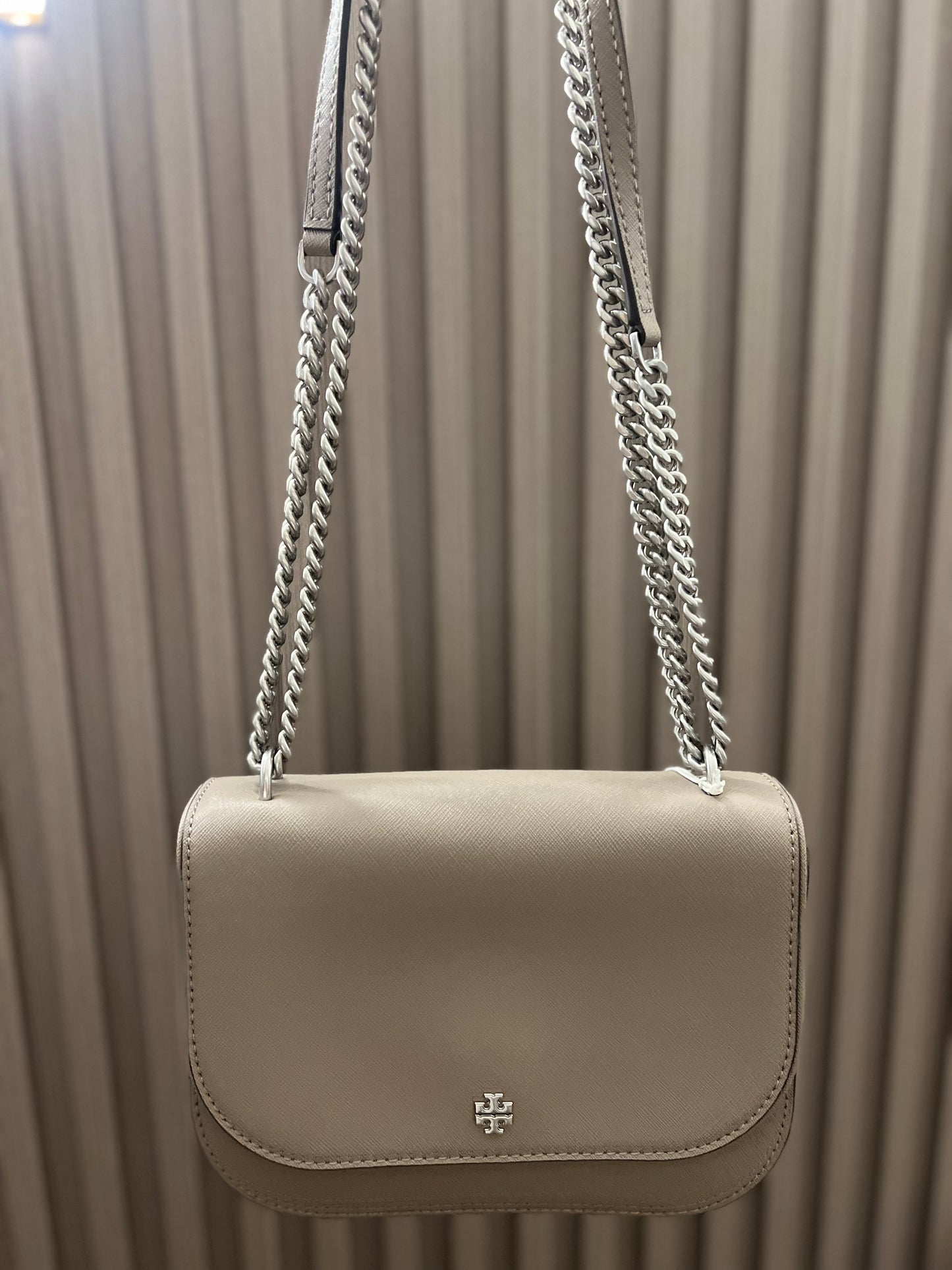 Bolso Tory Burch Adjustable Shoulder Bag - Gris