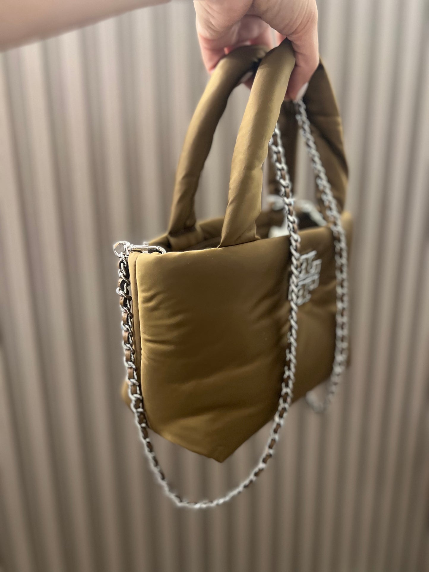 Tory Burch Britten Nylon Puffy Mini Tote