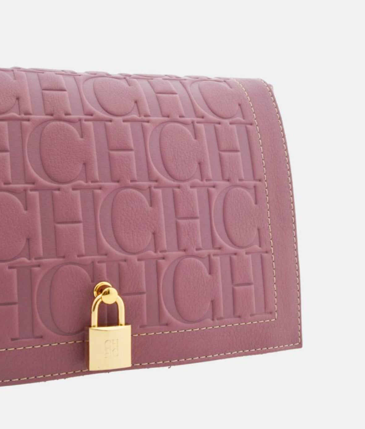 Carolina Herrera Andy Locked Crossbody Rosa