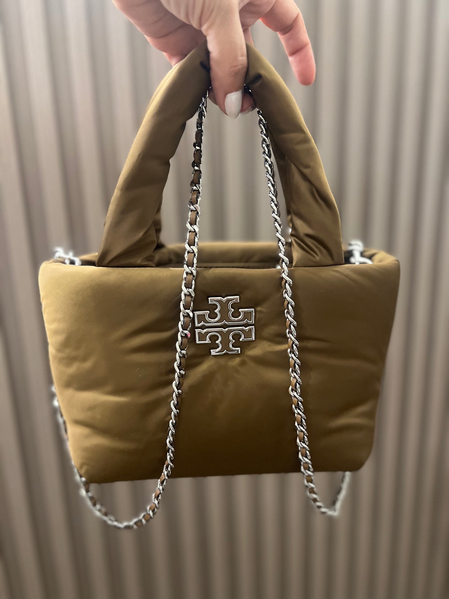Tory Burch Britten Nylon Puffy Mini Tote