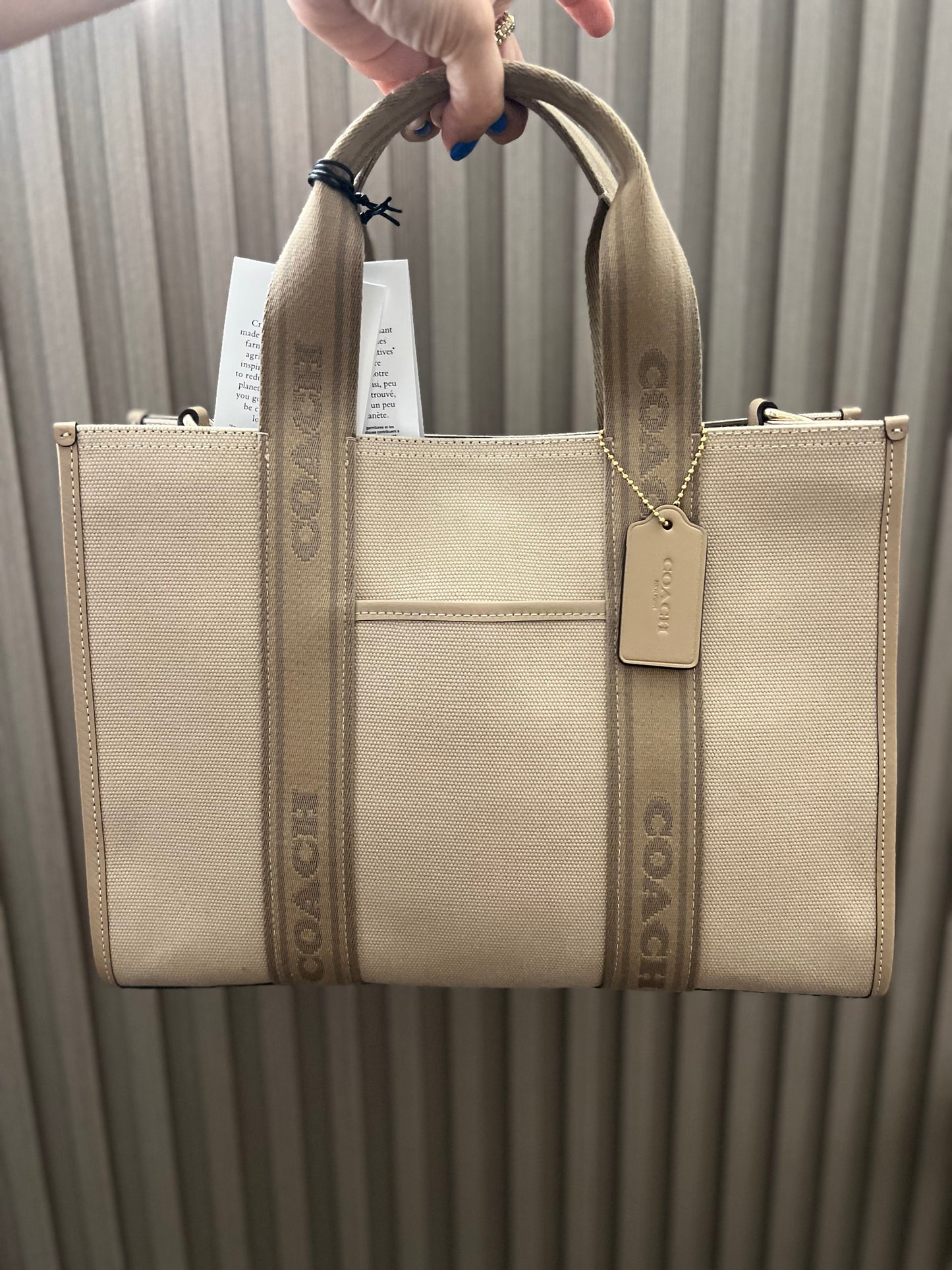 Coach Smith Tote Bag Caki