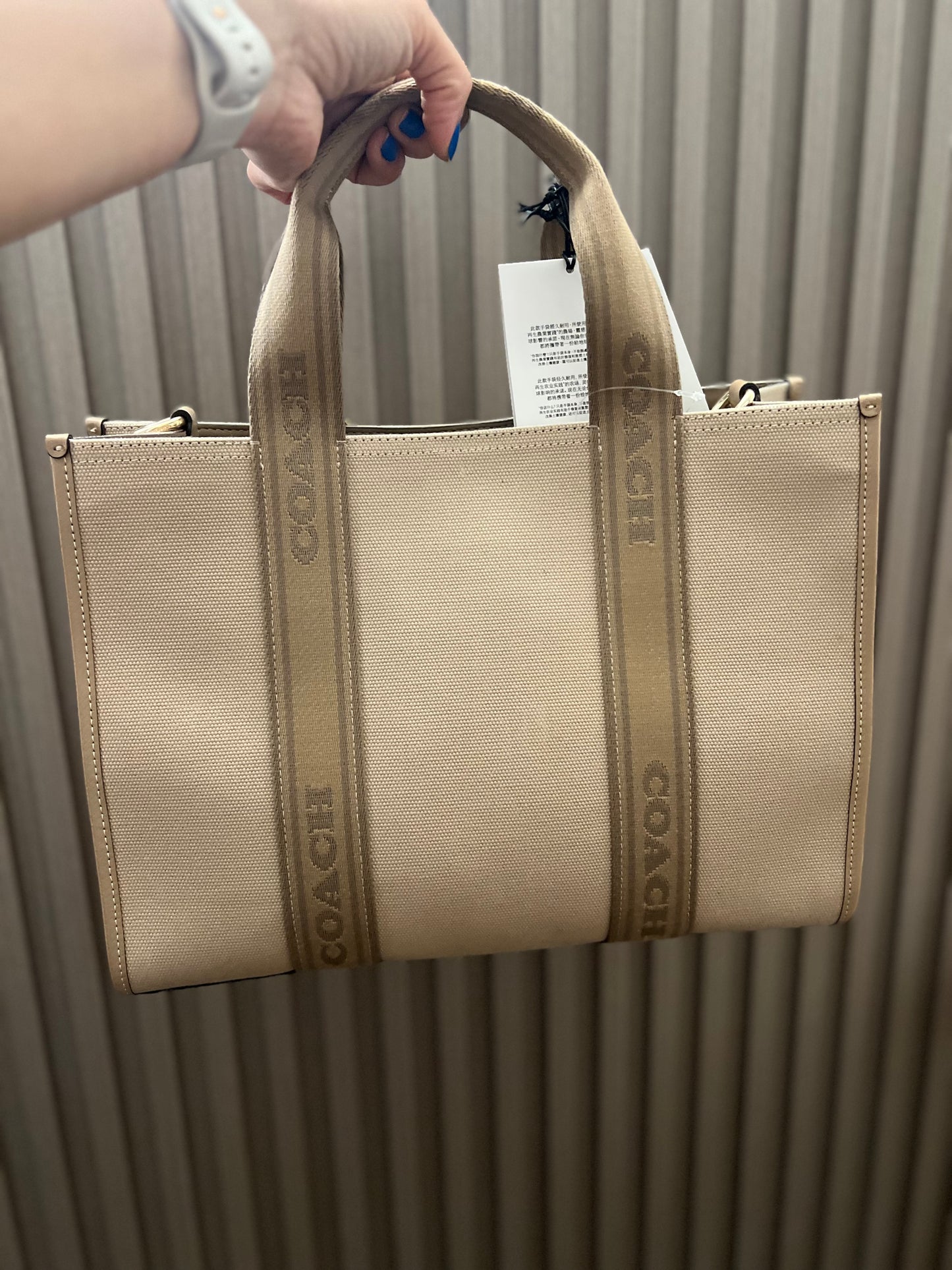 Coach Smith Tote Bag Caki