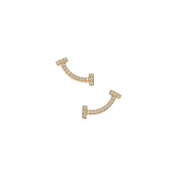 Aretes Pequeños de Oro y Circonias