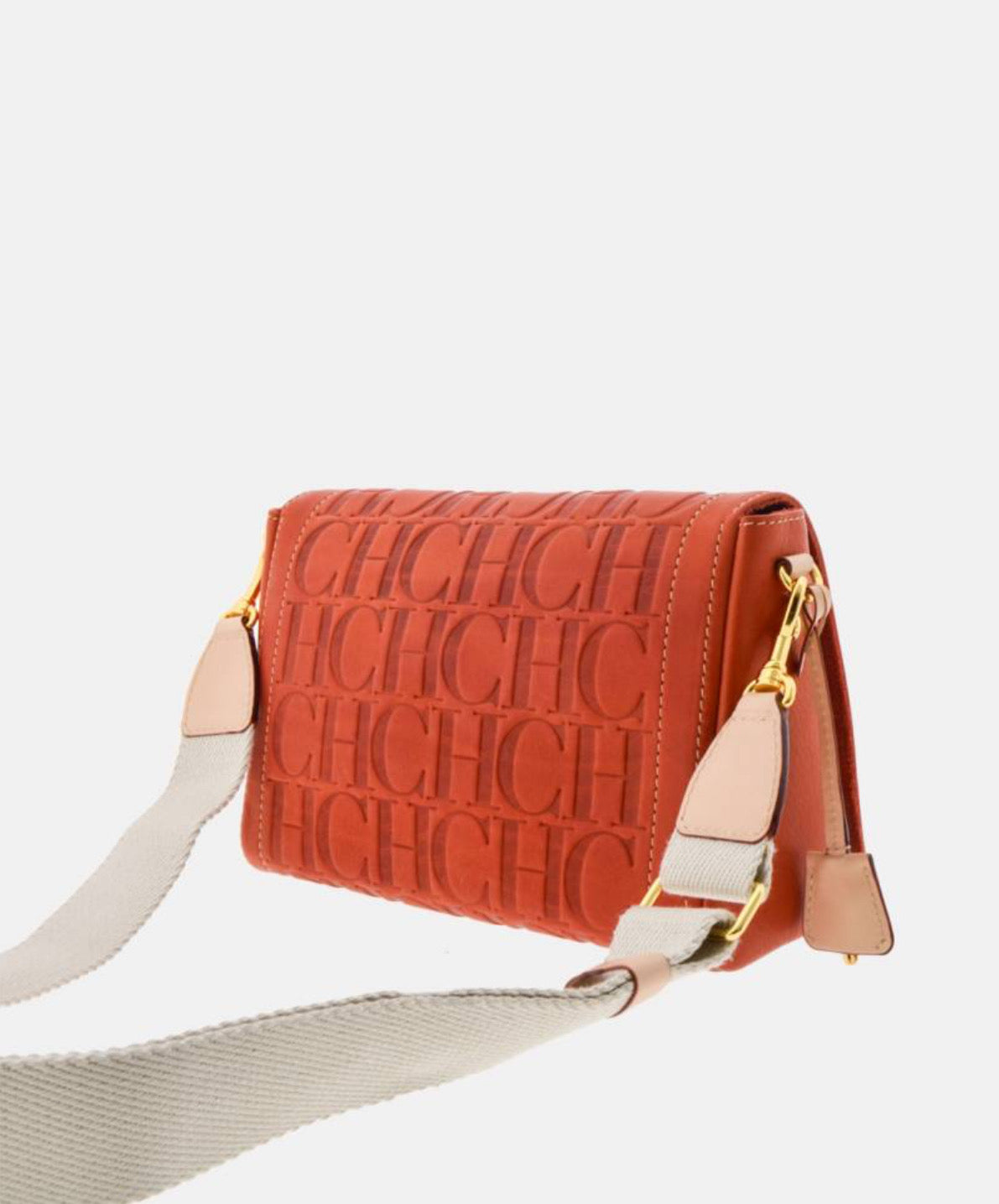 PRE-ORDER Bolso Carolina Herrera Andy Locked Crossbody Teja