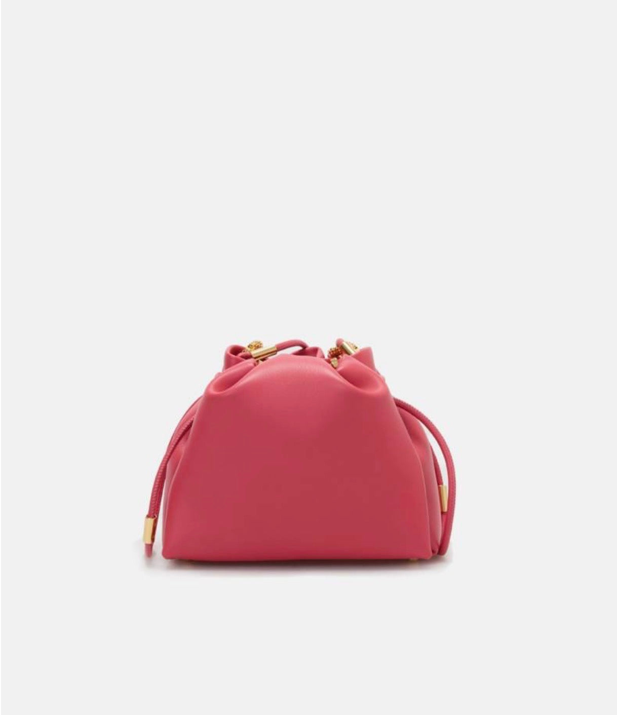 Pre Order Bolso Carolina Herrera Initials insignia soft bucket color Geranio