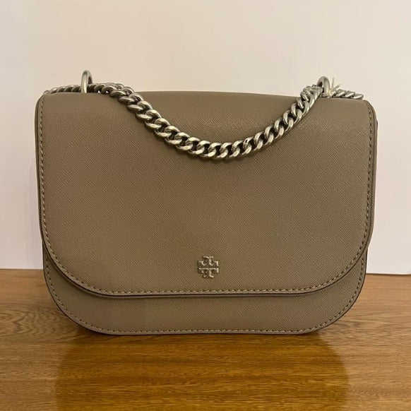 Bolso Tory Burch Adjustable Shoulder Bag - Gris