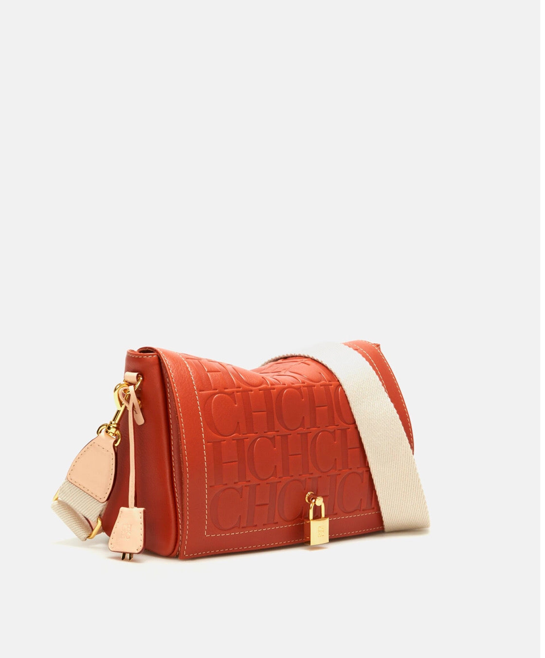 PRE-ORDER Bolso Carolina Herrera Andy Locked Crossbody Teja