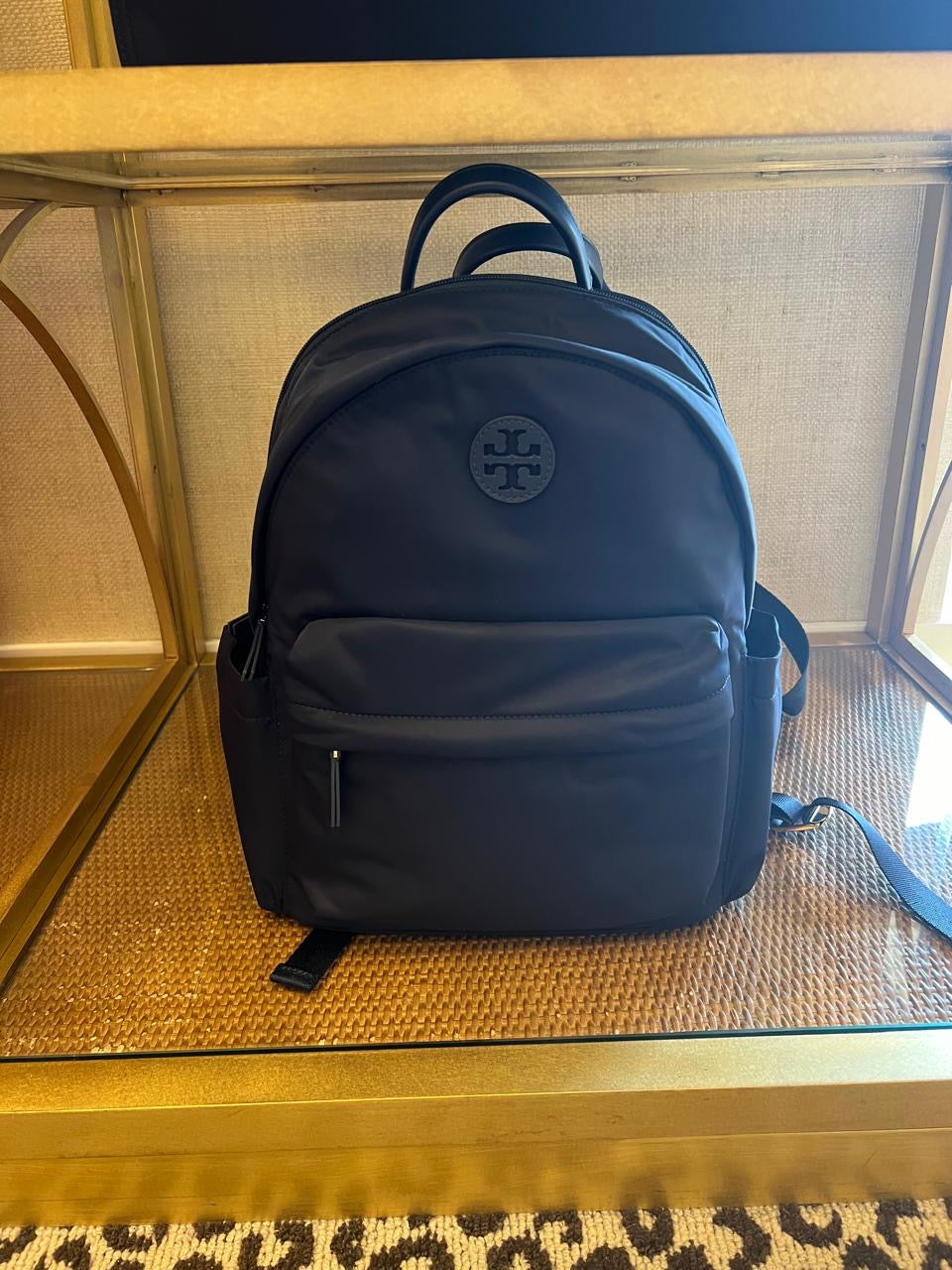 Backpack Tory Burch Ella Nylon Black