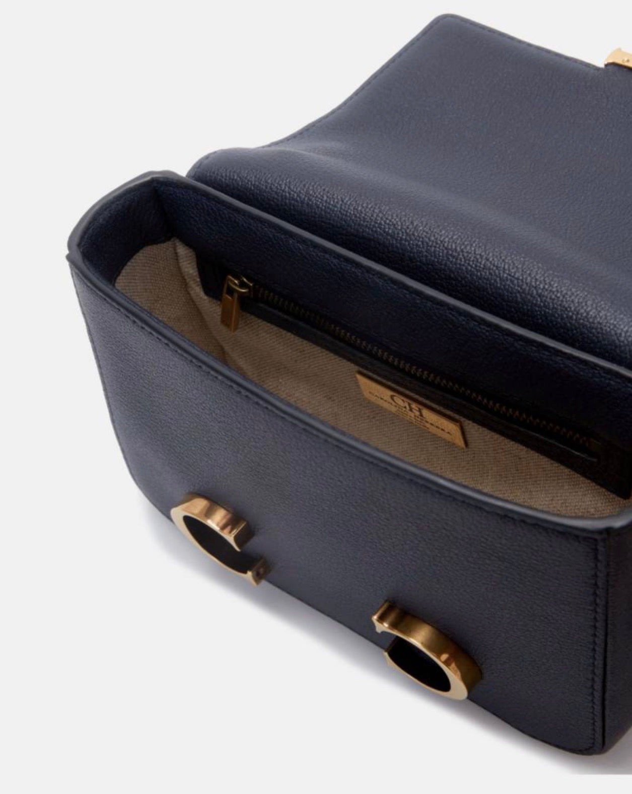 Pre Order Bolso Carolina Herrera initials Insignia Azul Marino