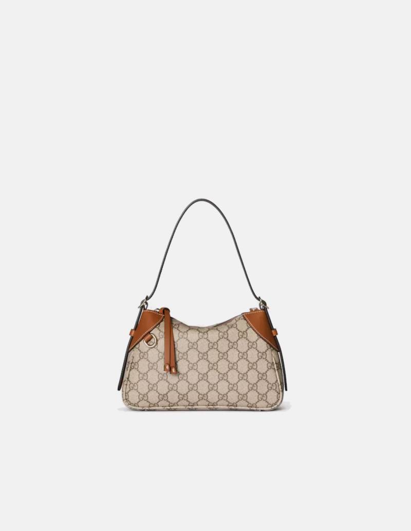 Bolso Gucci GG Emblem Hobo Ebony / Brown