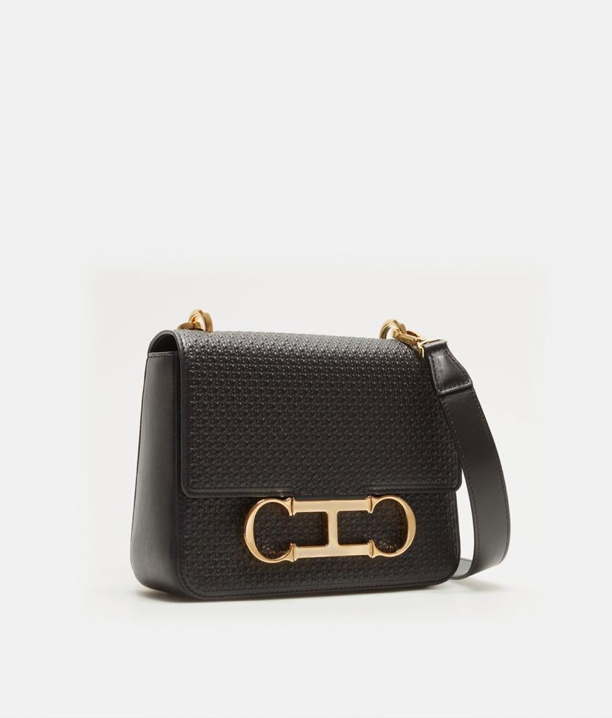 PRE-ORDER Bolso Carolina Herrera Initials Insignia Negro Micro Sello