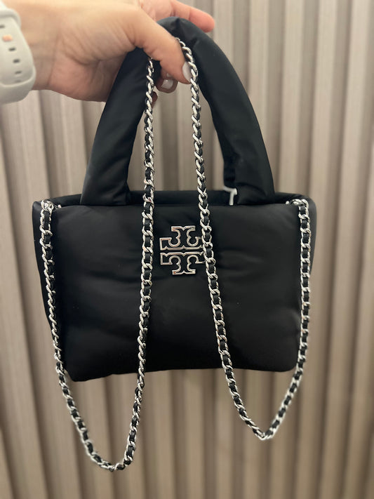 Bolso Tory Burch Britten Nylon Puffy Mini Tote