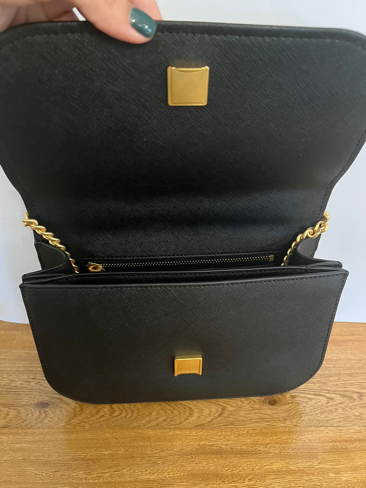 Bolso Tory Burch Adjustable Shoulder Bag Black