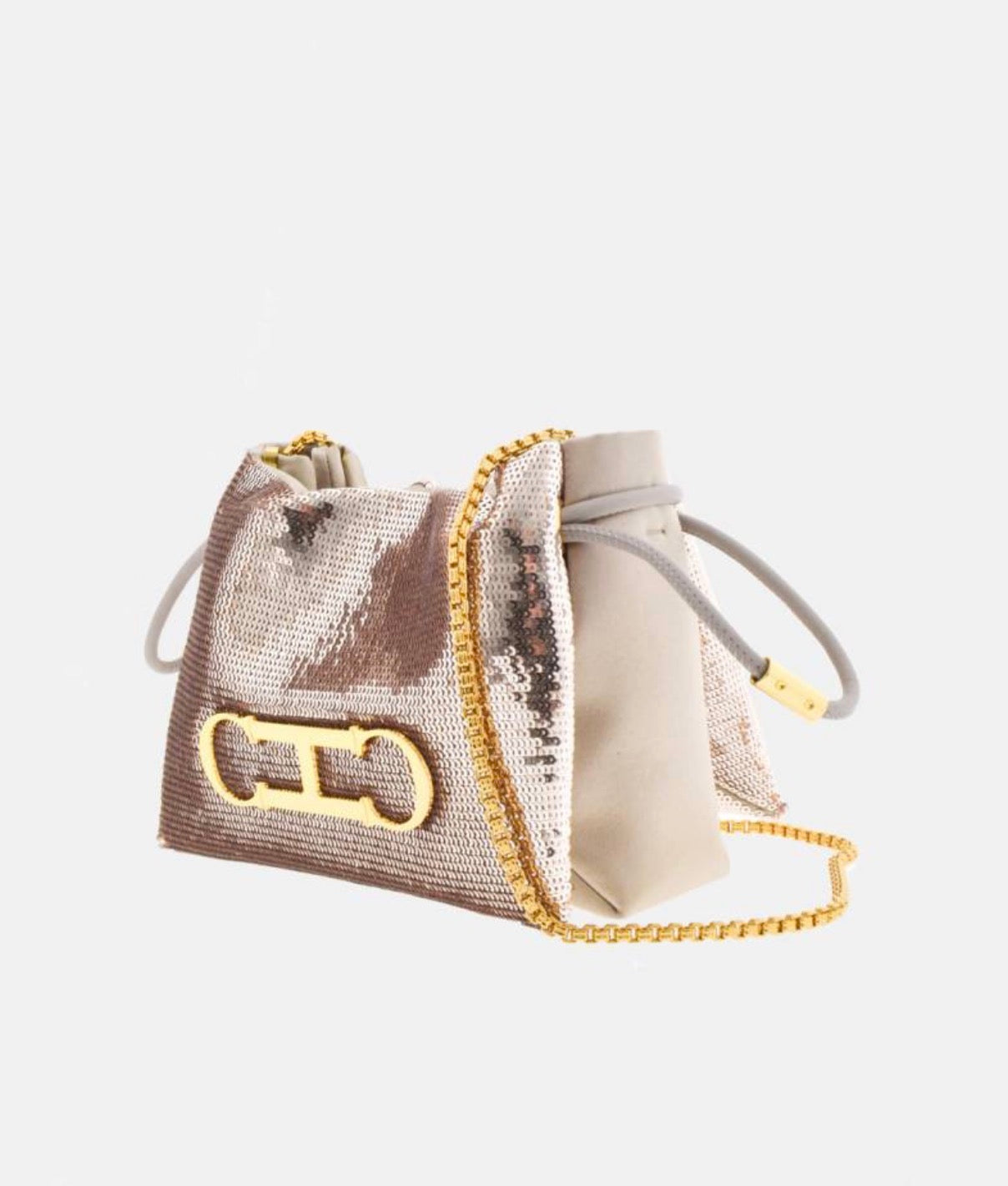 Pre Order Bolso Carolina Herrera Initials Insignia Soft Bucket Mini