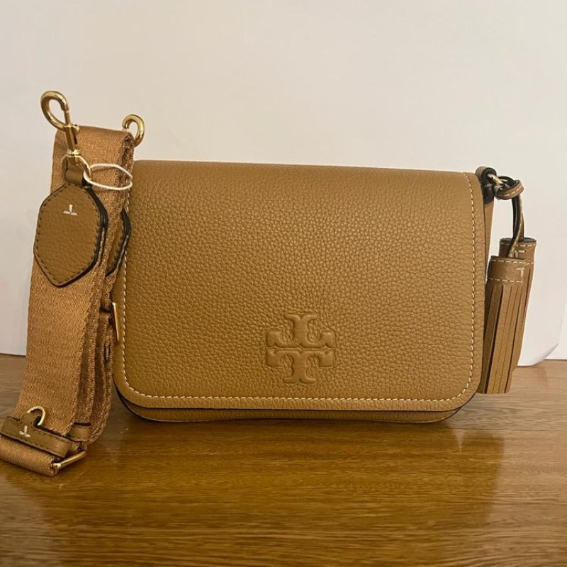 Bolso Tory Burch Flap Crossbody Bag - Tiramisu