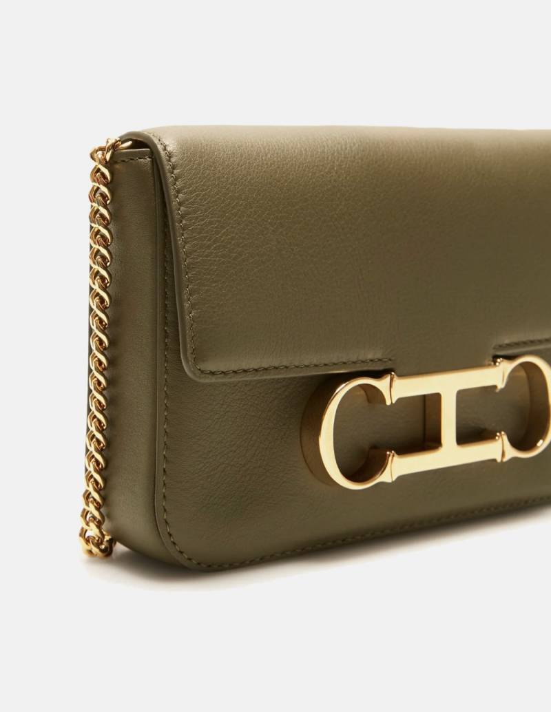 Bolso Carolina Herrera Initials Insignia Riñonera pequeña