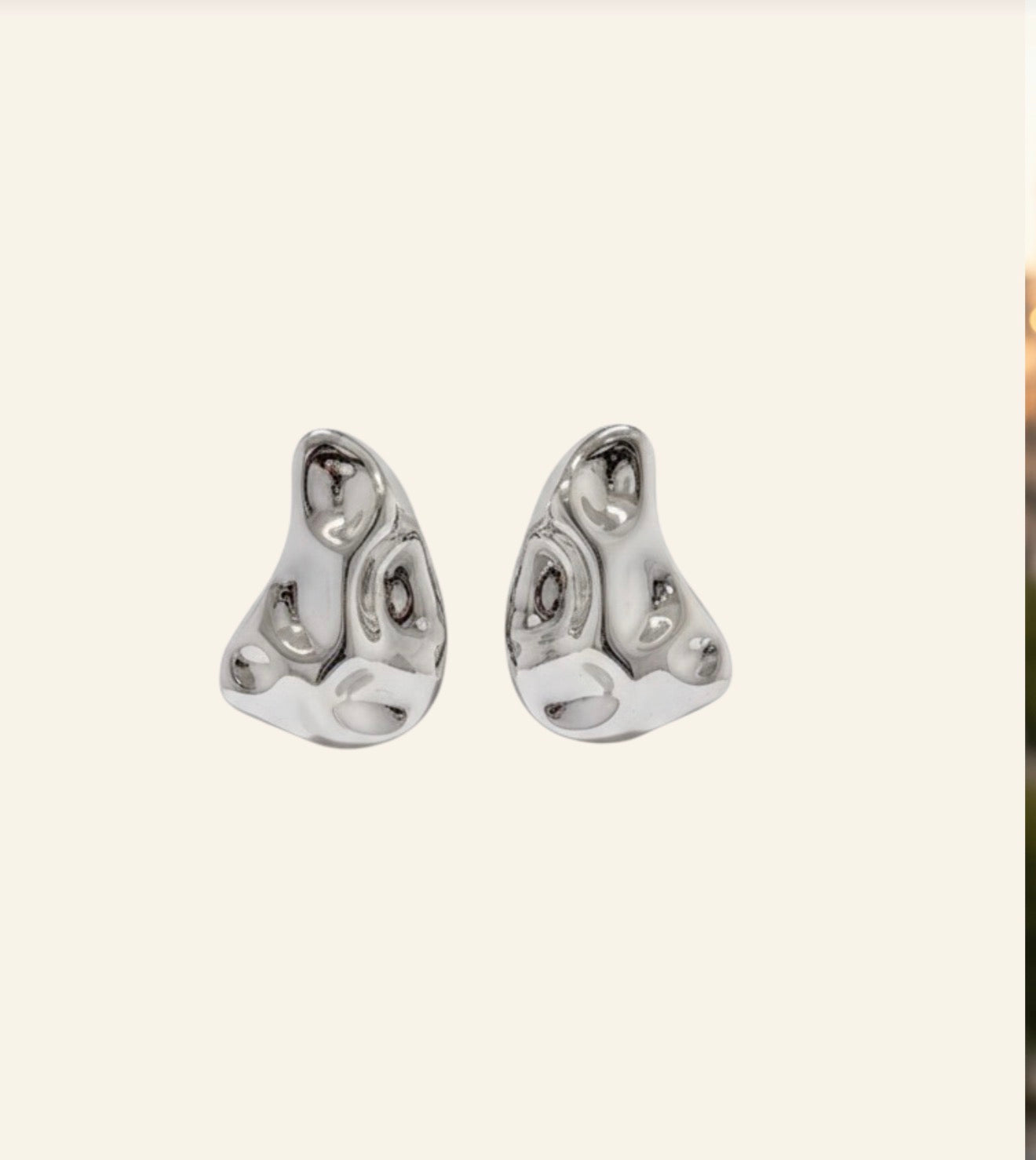 Aretes silver rodinados oro Goldfilled
