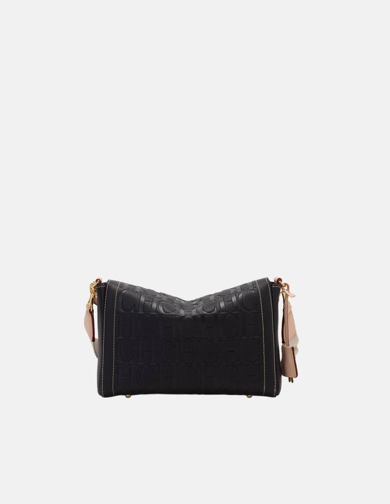Bolso Carolina Herrera Andy Locked Multipocket Messenger Negro