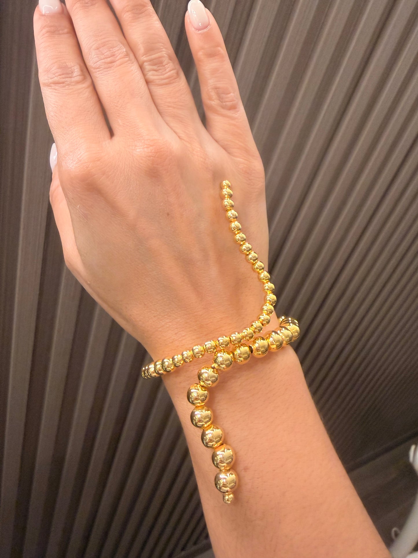 Pulsera Oro Goldfilled baño de oro de 24 kil