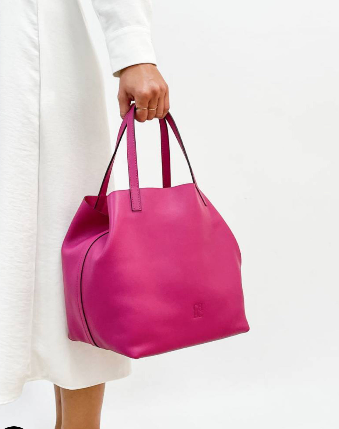 Pre Order Bolso Carolina Herrera Matryoshka M Denver Fucsia