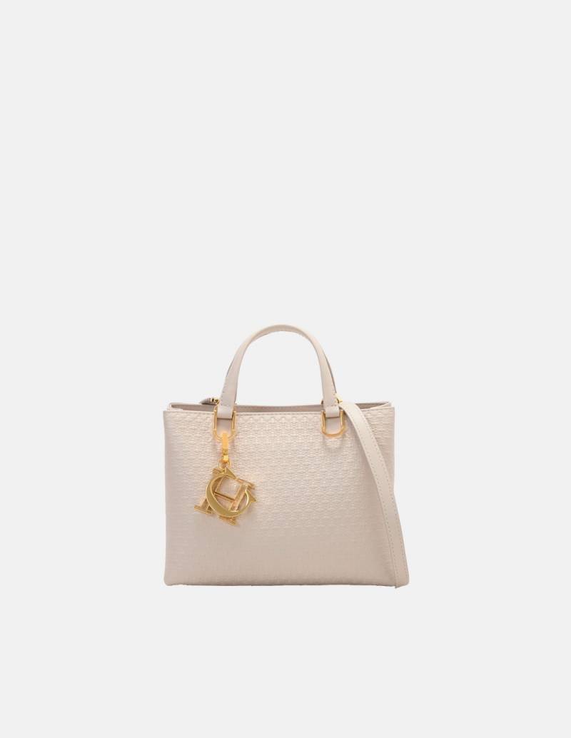 Bolso Carolina Herrera Duchess Sello Rosetta Beige