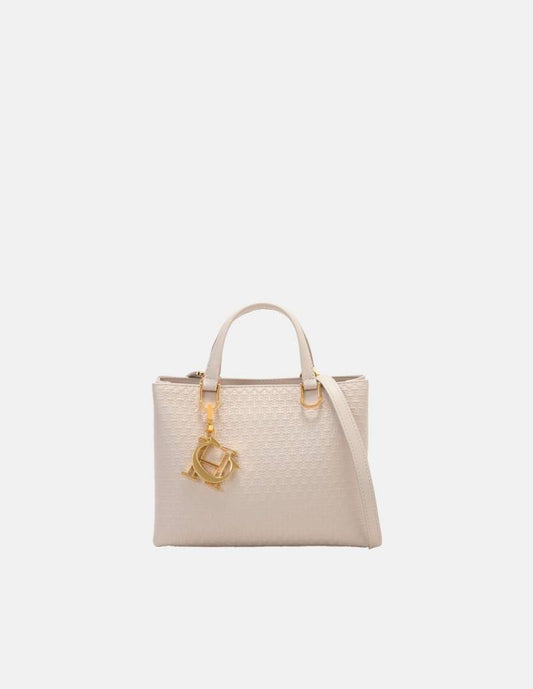 Bolso Carolina Herrera Duchess Sello Rosetta Beige
