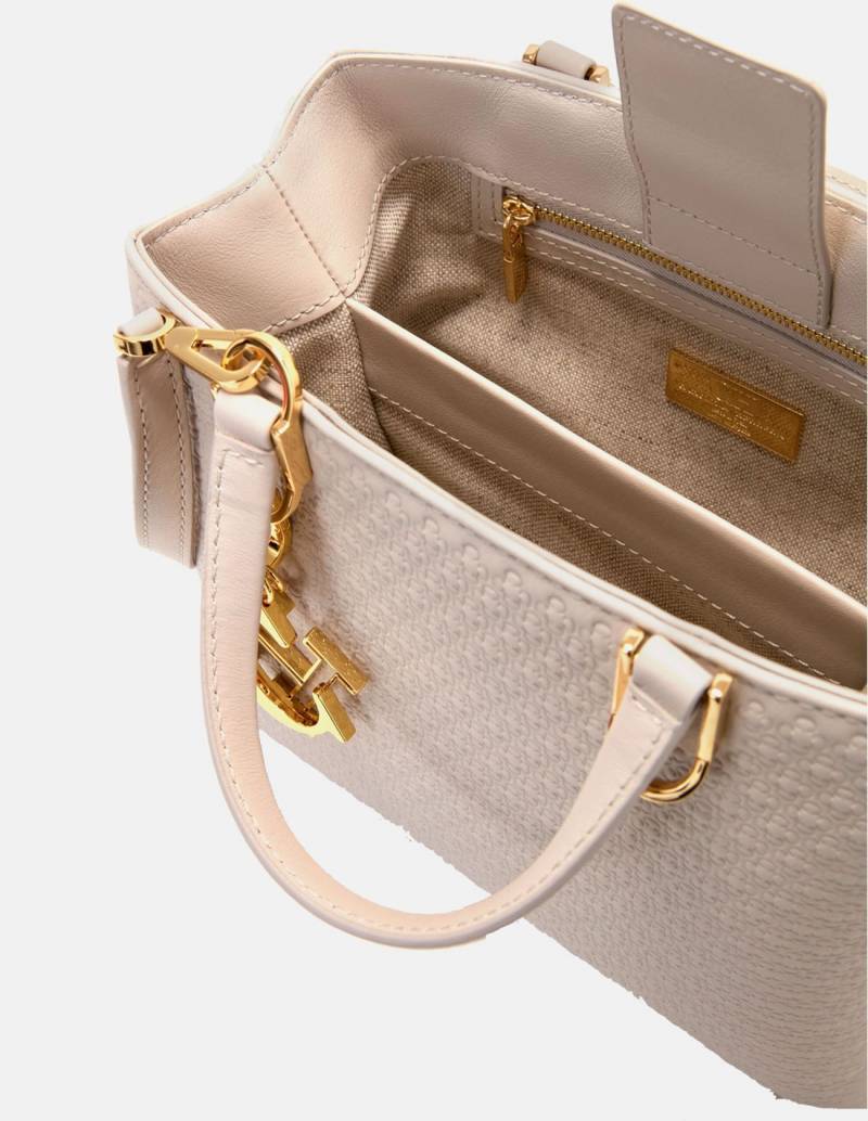 Bolso Carolina Herrera Duchess Sello Rosetta Beige
