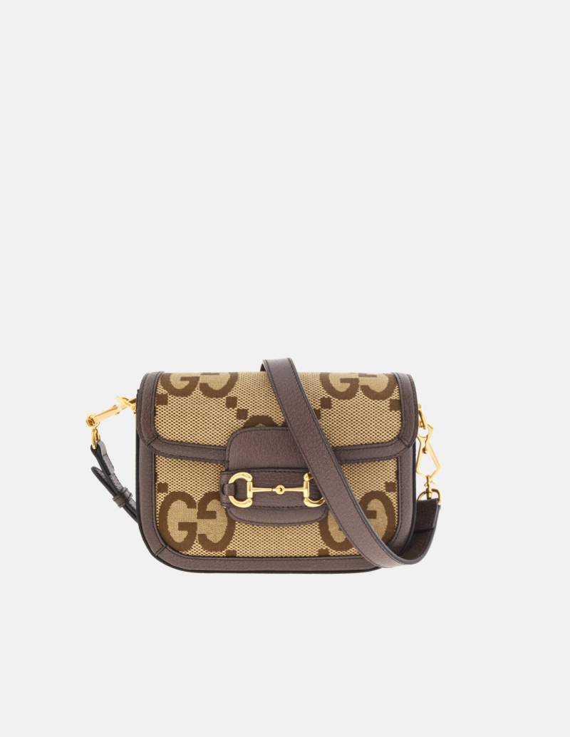 Bolso Gucci Horsebit Jumbo Mini GG 1955