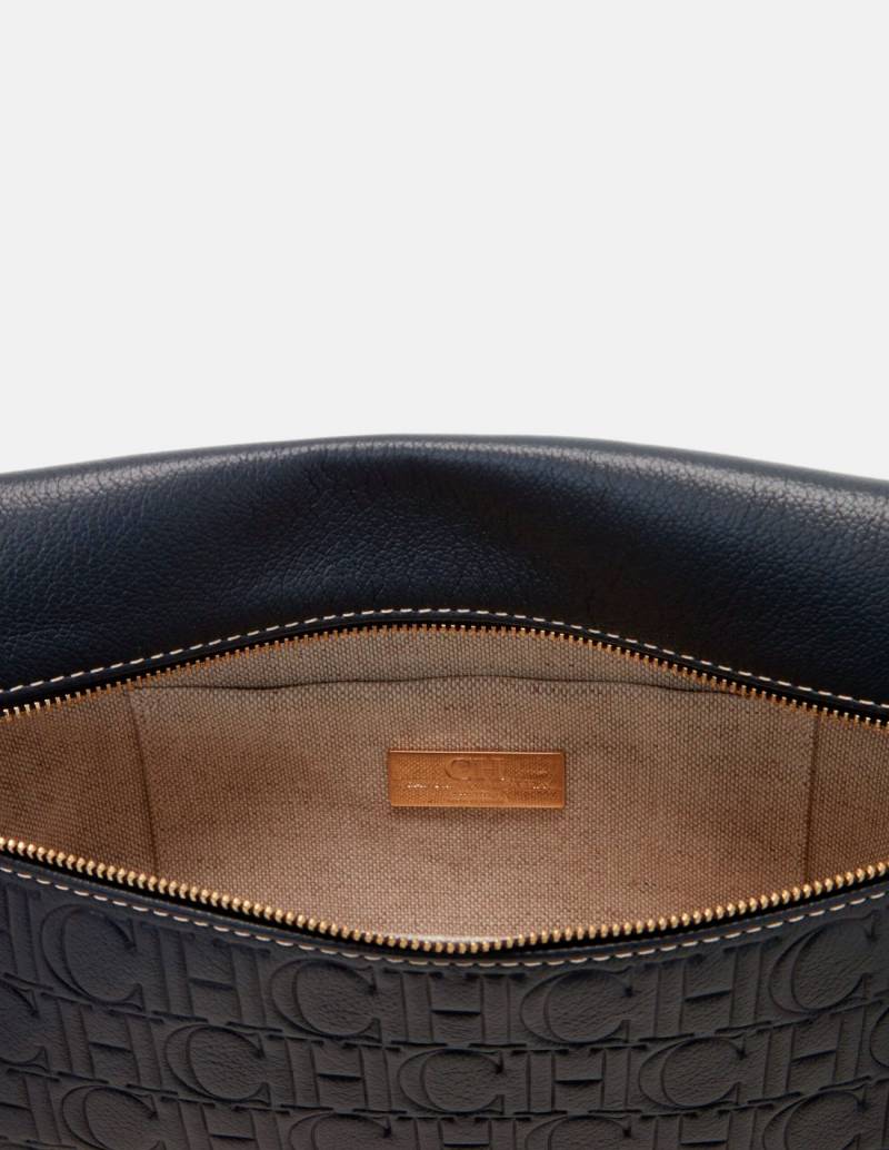 Bolso Carolina Herrera Inro Sello Azul Marino!