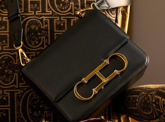 Carolina Herrera Initials Insignia Black